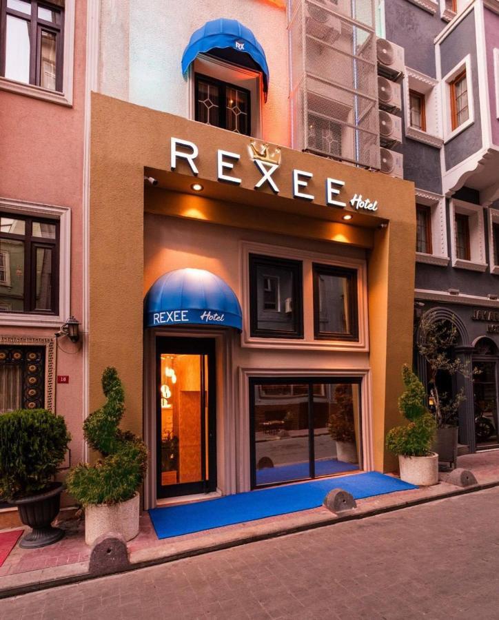 Rexee Hotel Istanboel Buitenkant foto